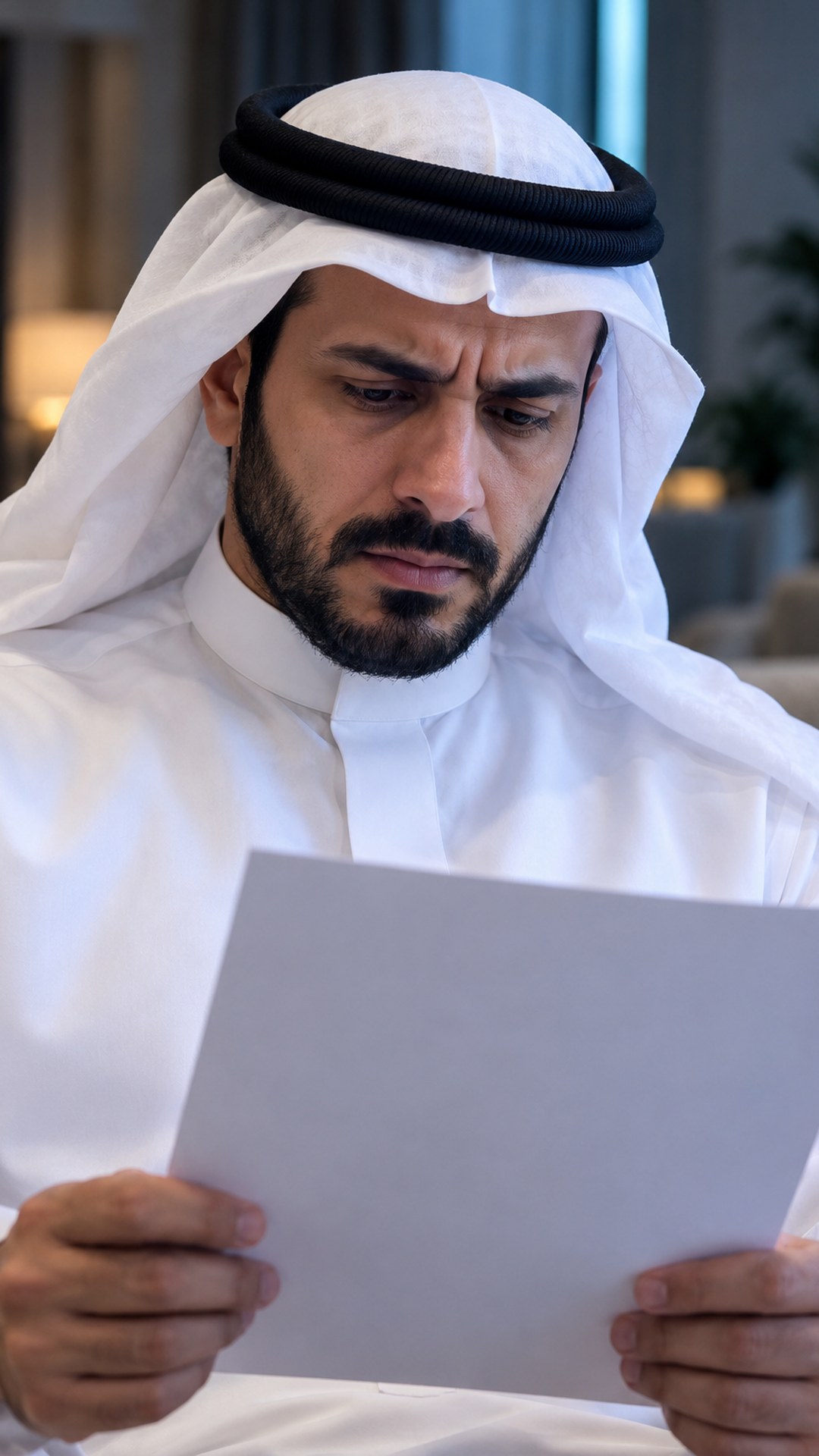 مالك عقار سعودي قلق يدرس عرض سعر إنشاء
