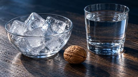 صحن، زجاج، ماء، طاولة