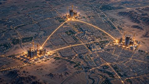 بناء، موقع، الرياض، خريطة