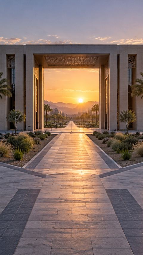 جامعة، حرم جامعي، بوابة، شروق
