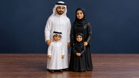 عائلة، طاولة، ضوء
