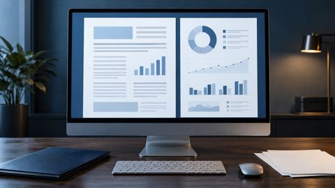 مالي، رقمي، مستندات، كمبيوتر