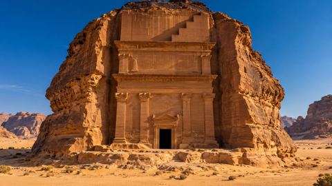 صخر، العلا، صحراء، رمل