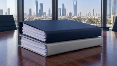 ملفات، مالي، تقرير، طاولة