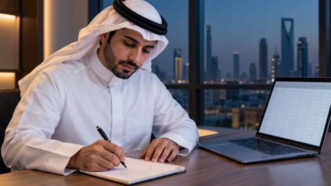 شخص، دفتر، لابتوب