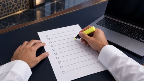شخص، أيدي، مستند، لابتوب