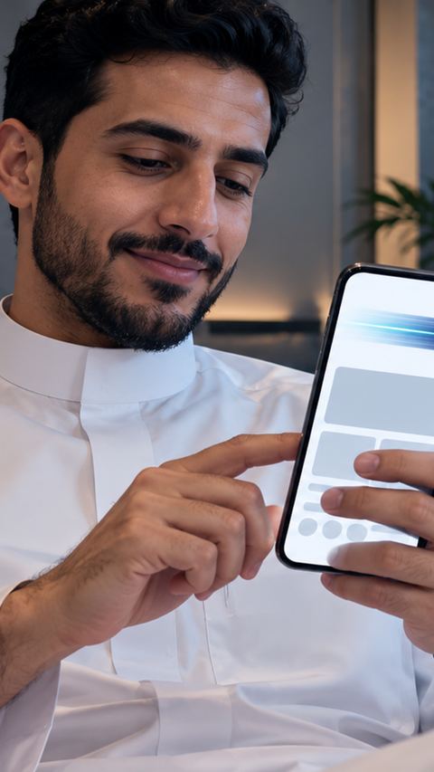صالة، شخص، جوال، موقع إلكتروني