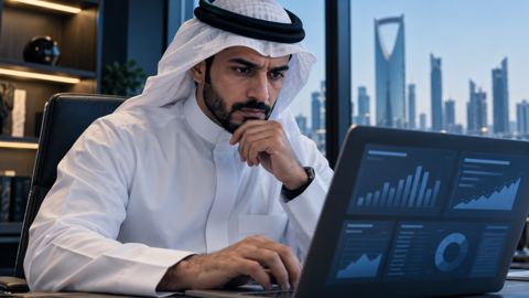 شخص، يراجع، مالي، تقرير