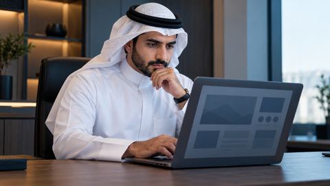 سعودي، أعمال، صاحب، يراجع