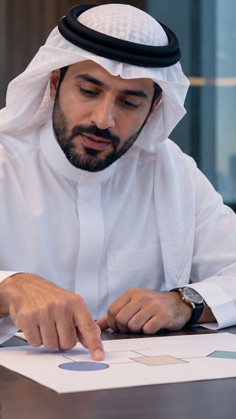 سعودي، أعمال، صاحب، مكتب