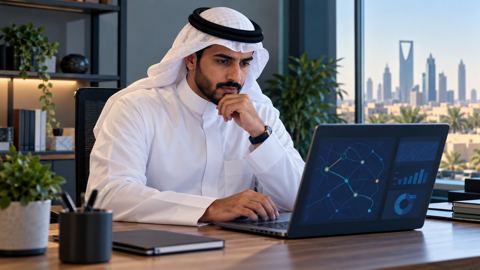سعودي، متجر، صاحب، ثوب