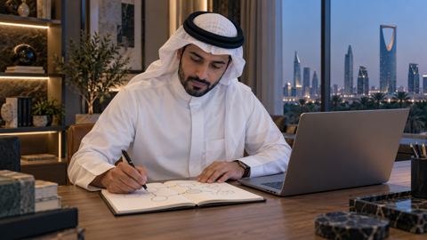 سعودي، محتوى، كاتب، دفتر