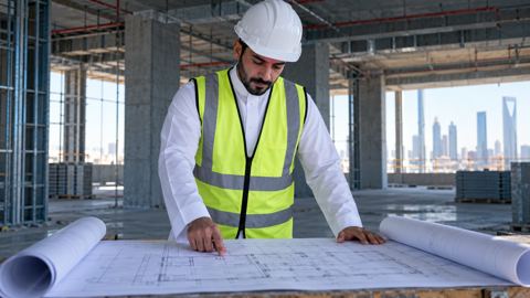 سعودي، مهندس، سلامة، مبنى