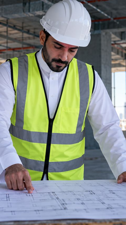 سعودي، مهندس، سلامة، مبنى