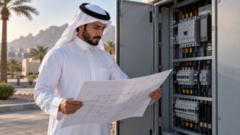 سعودي، مهندس، سلامة، خوذة