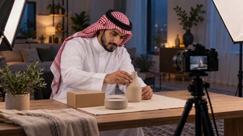 سعودي، رائد أعمال، أونلاين، متجر