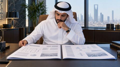 مدير سعودي يقارن وثائق نطاق الخدمة جنباً إلى جنب بدل النظر للسعر فقط
