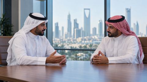 طاولة اجتماعات، سعودي، بيت، مستشار