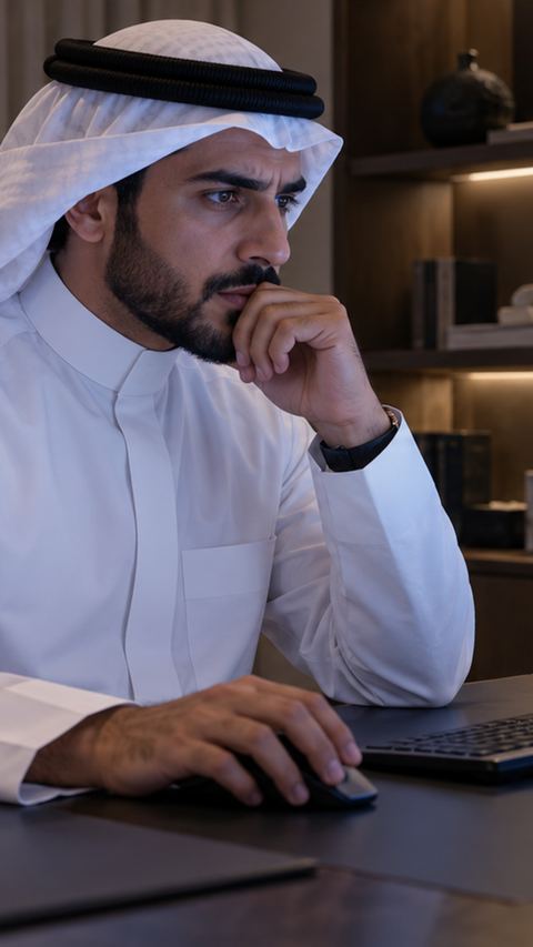 سعودي، مستثمر، ميزان، طاولة