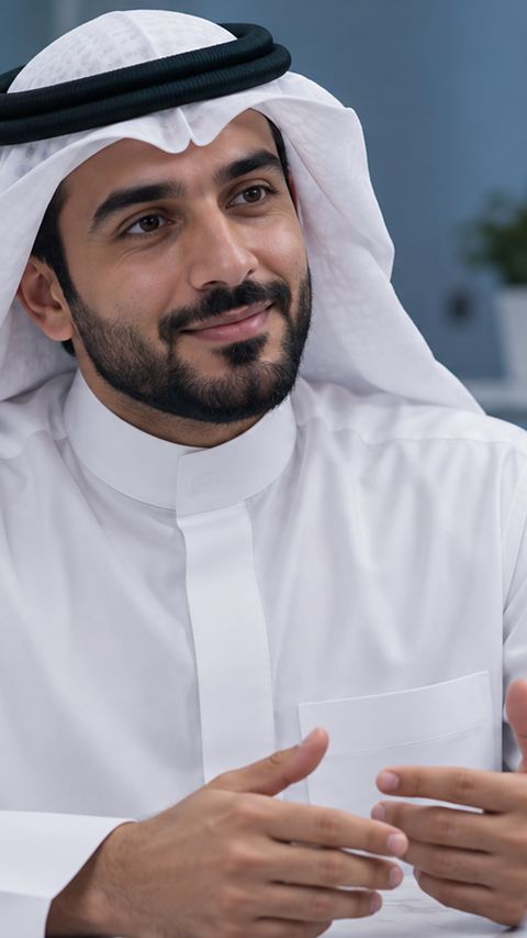 سعودي، رجل، نقاش، أسنان
