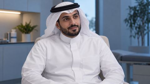 غرفة استشارة، سعودي، رجل، عيادة