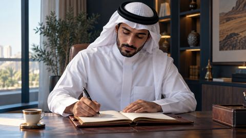 قهوة عربية، سعودي، رجل، ثوب