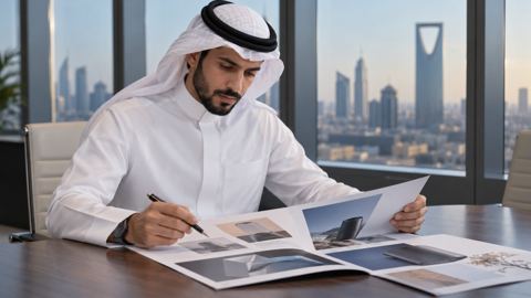 طاولة اجتماعات، سعودي، يراجع، يتحقق