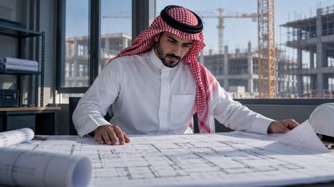 موقع بناء، سعودي، صاحب، يراجع