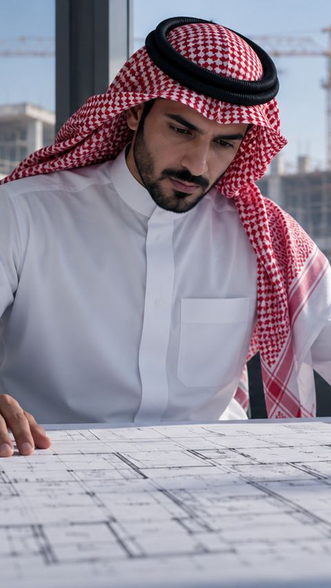 موقع بناء، سعودي، صاحب، يراجع