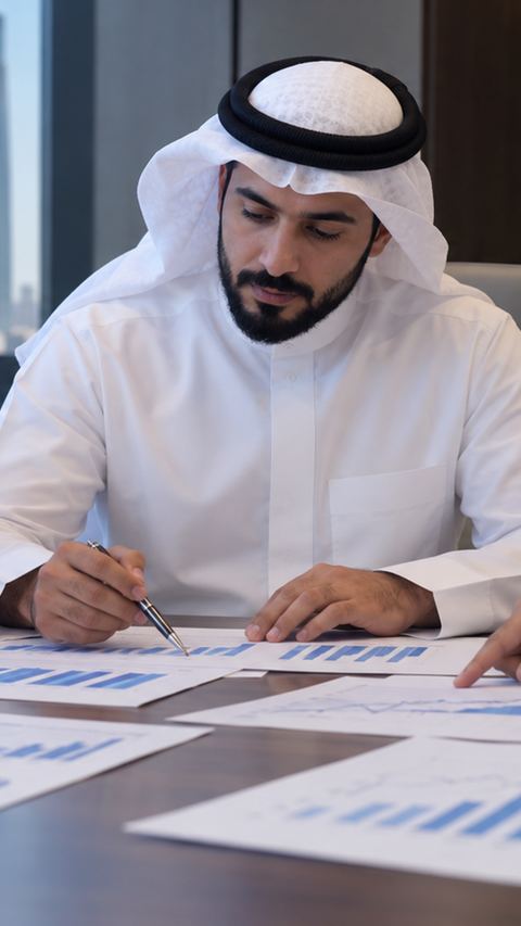 غرفة اجتماعات، سعودي، فريق، يراجع