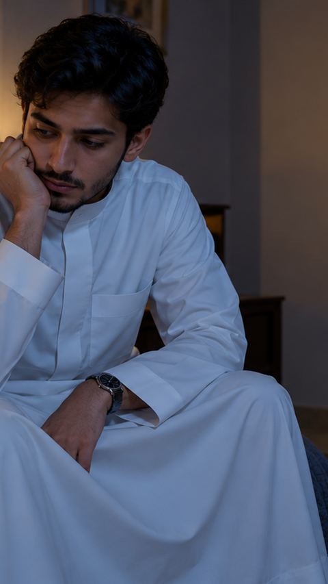 سعودي، رجل، غرفة، جوال