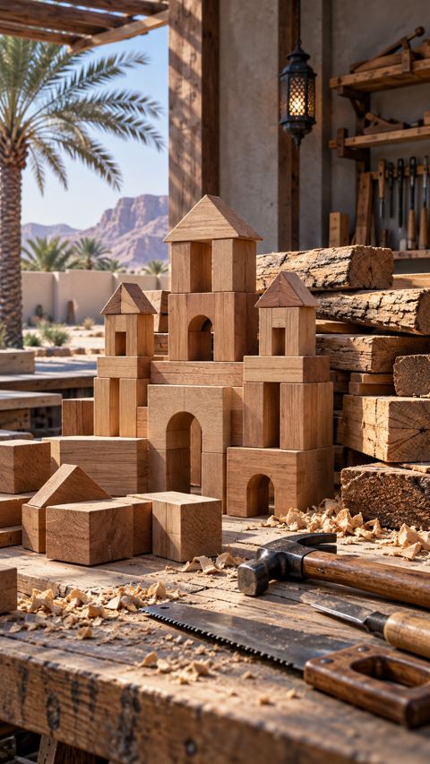 مكعبات، يد، أدوات