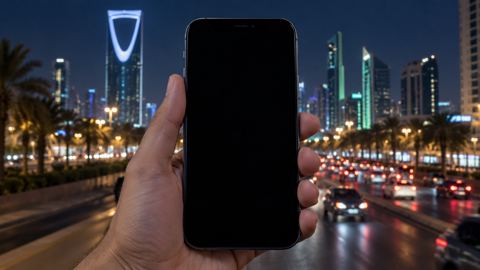 جوال، يد، الرياض، شارع