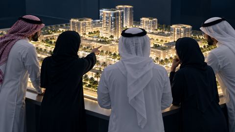 فريق، مهندس، مبنى، مجسم