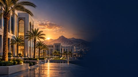 حرم جامعي حديث في مكة بنخيل وقت الأصيل