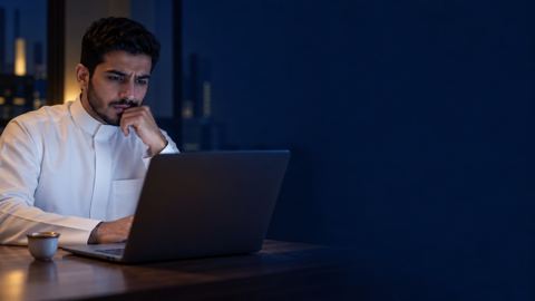 قهوة عربية، سعودي، رجل، ثوب